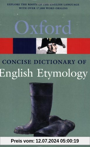 The Concise Oxford Dictionary of English Etymology (Diccionarios)